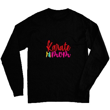Discover Karate Mom Mothers Day Funny Karate Lover 1 Long Sleeves