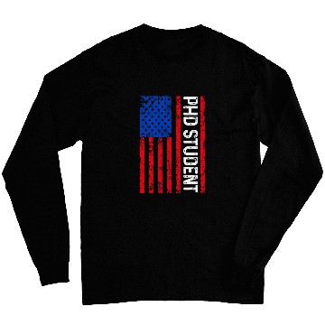 Discover PhD Student Dissertation Doctorate Graduation 63 Long Sleeves