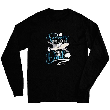 Discover Pilot Aviation Airplane Airline Captain Aviator Aircraft 1 Long Sleeves