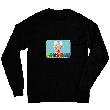 Discover Norfolk Terrier w Bunny Ears Long Sleeves