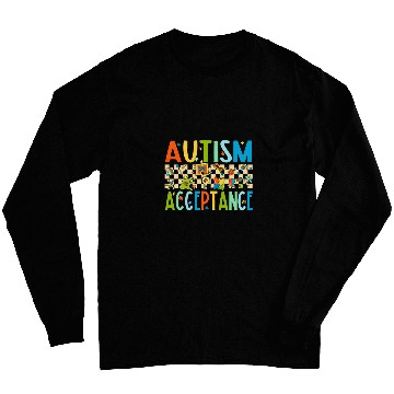 Discover Autism Awareness Month Acceptance Special Education Teacher Long Sleeves