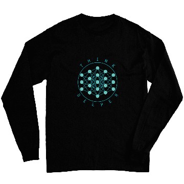 Discover Think Deeper Programmer Data Science AI Machine Learning Long Sleeves