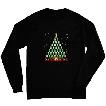 Discover Pharmacist Lover xmass Pajama Ugly Pharmacist Christmas Tree Long Sleeves