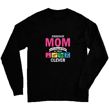 Discover Womens Steminist Science Designs for Female Stem Scientist 8 Long Sleeves