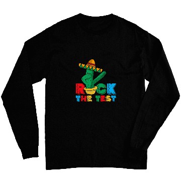 Discover Test Day For Teacher Professor Educator Principal Test Exam 4 Long Sleeves