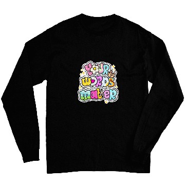 Discover Speech Language Pathologist Your Words Matter Speech Therapy Long Sleeves