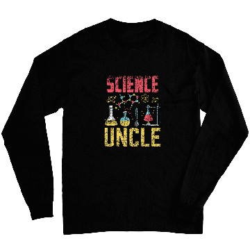 Discover Science Uncle Job Scientist Researcher Research Long Sleeves