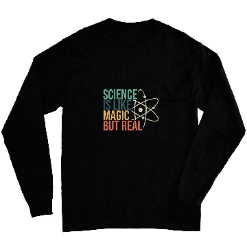 Discover Science Joke Fun Facts Science Teacher Science Geek Nerd Long Sleeves