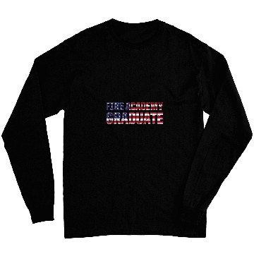 Discover Academy Student America Fireman Graduation Long Sleeves