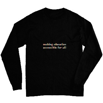 Discover SPED Teacher Education Making Education Accessible For All Long Sleeves