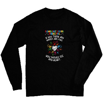 Discover Elementary School Principal School Employee School Worker Long Sleeves