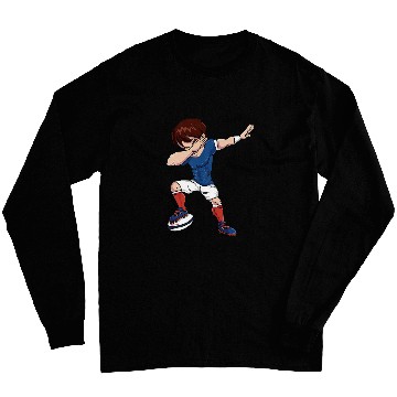 Discover Cool Dabbings Rugby Player Sport 1 Long Sleeves