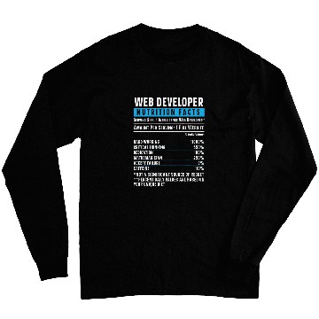 Discover Web Developer Programmer Code Website Development Long Sleeves
