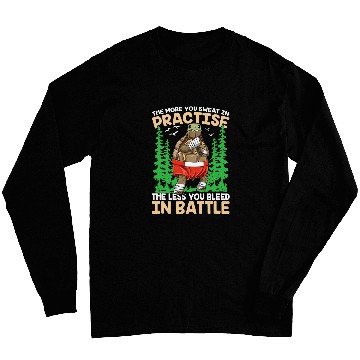 Discover Turtle Karate Martial Arts Training MMA for MMA Lovers Long Sleeves