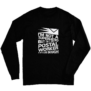 Discover Superhero Postal Worker Long Sleeves