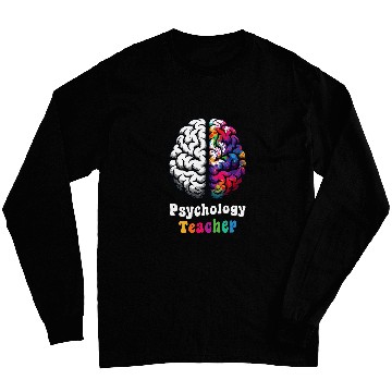 Discover Psychology Teacher Student Mind Brain Psychology Long Sleeves