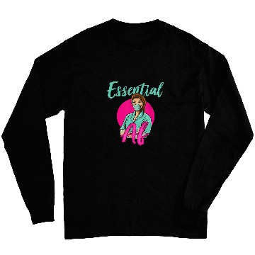 Discover Nursing Student Doctor Essential AF nurses Long Sleeves