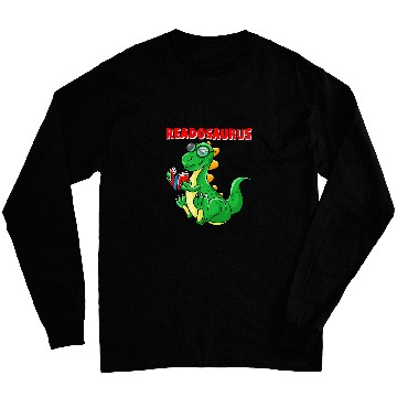 Discover Cool Readosaurus Funny Dinosaur Reading Book Lover Gift 2 Long Sleeves