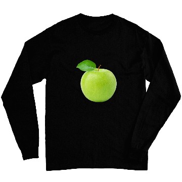 Discover Apple Brat Green Tee Meme Trend Gen Z Tee Long Sleeves