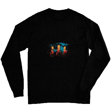 Discover Alien Extraterrestrial Paranormal UFO 1 Long Sleeves