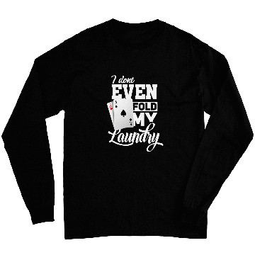 Discover Funny Pokers Texas Holdem Pokers Player 3 Long Sleeves