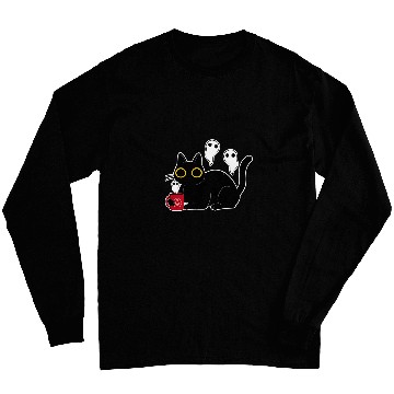 Discover Funny black cats with Coffee Doing Black Magic with s Long Sleeves
