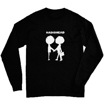 Discover Shake hands With White Radiohead Long Sleeves