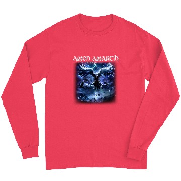 Discover Amon Amarth Unisex Long Sleeves: Raven's Flight (Black) (back print)