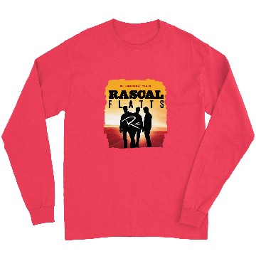 Discover Rascal Flatts 2026 Black Tour Long Sleeves Double Sided Long Sleeves