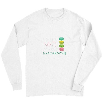 Discover The Answer Is Macaroons Funny Math Student Long Sleeves