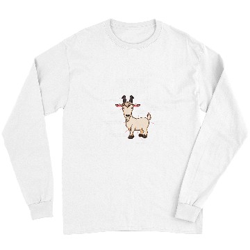 Discover Goats Lover Anatomy of a goat Long Sleeves