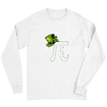 Discover Pi Day 314 Math Geek Teacher Student St Patricks Pi Day Long Sleeves