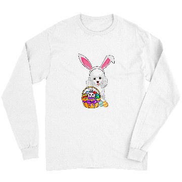 Discover Poodles Easter Egg Funny Poodle Easter Poodle dog Long Sleeves