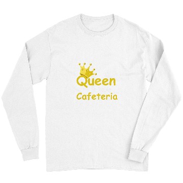 Discover Cafeteria Queen Worker or Waitress Long Sleeves