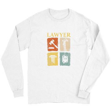 Discover Lawyer Law School Graduation Student Litigator Attorney 3 Long Sleeves