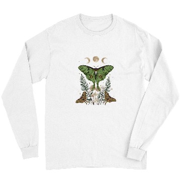 Discover Fairy Grunge Fairycore Aesthetic Goth Luna Moth Mushroom Long Sleeves