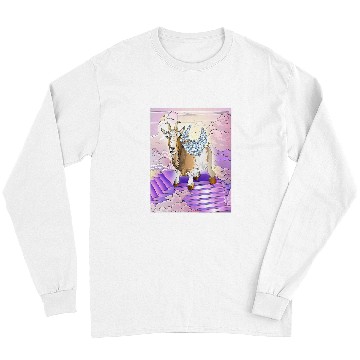 Discover Goats Lover Angel Animals 2Billy Goat Long Sleeves