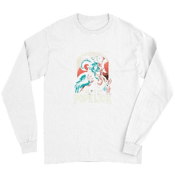 Discover Pope Lick Monster Legendary Creature Cryptozoology Cryptid 7 Long Sleeves