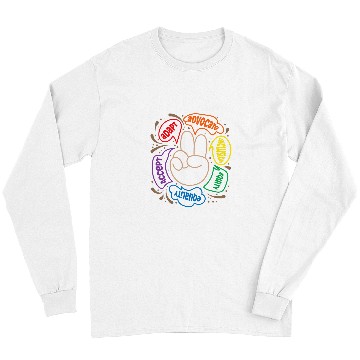 Discover Accept Adapt Advocate Inclusion Equity Equality SPED Teacher Long Sleeves