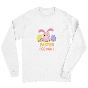 Discover Egg Hunt Supervisors FunFilled Family Easter Celebration Long Sleeves