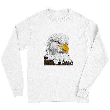 Discover Bald Eagle Head Long Sleeves