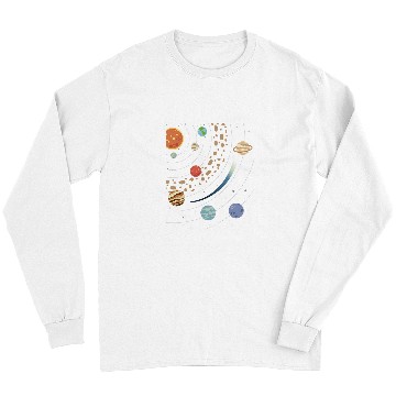 Discover Teacher Science Lover Solar System Scientist Astronomy Space Long Sleeves