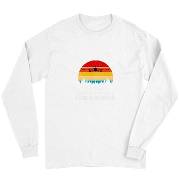 Discover Ill be in my office Pilot Flight Attendant vintages Retro Long Sleeves