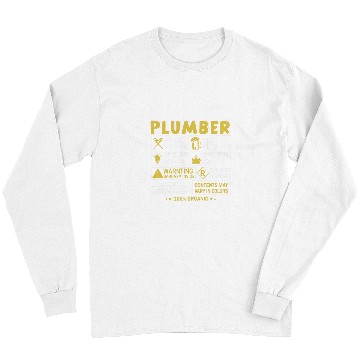 Discover Plumber Multi Tasking Like Beer Problem Solving Coffee Long Sleeves