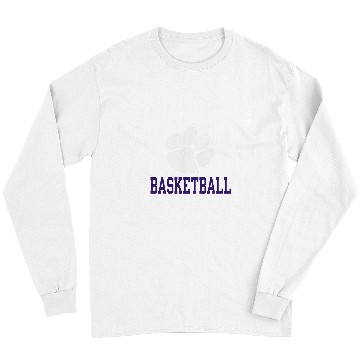 Discover Sport Basketball Clemson Tigers Basketball Icon Orange Officially Licensed Long Sleeves