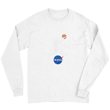 Discover Funny Basketball Astronaut Basketball NASA Long Sleeves