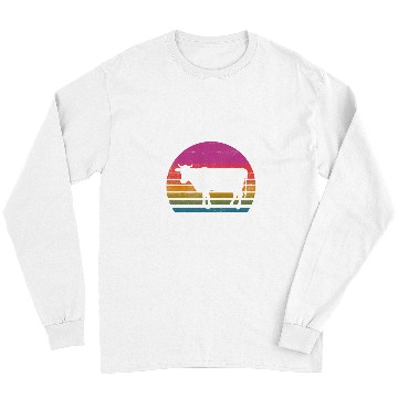 Discover Cow Lover 80s cow Long Sleeves