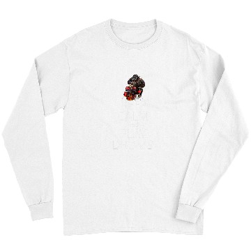 Discover Drums Drummer Keep Calm and Play Drums Gorilla Drums Long Sleeves