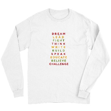 Discover Black History Month Black Pride Leaders Black Power Long Sleeves