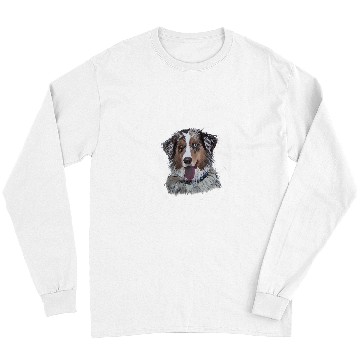Discover Border Collie Pet Sweet Border Collie Dog Design Long Sleeves